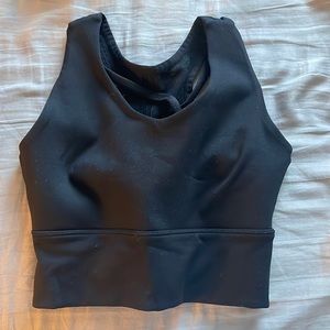 Black Sports Bra XS NWOT